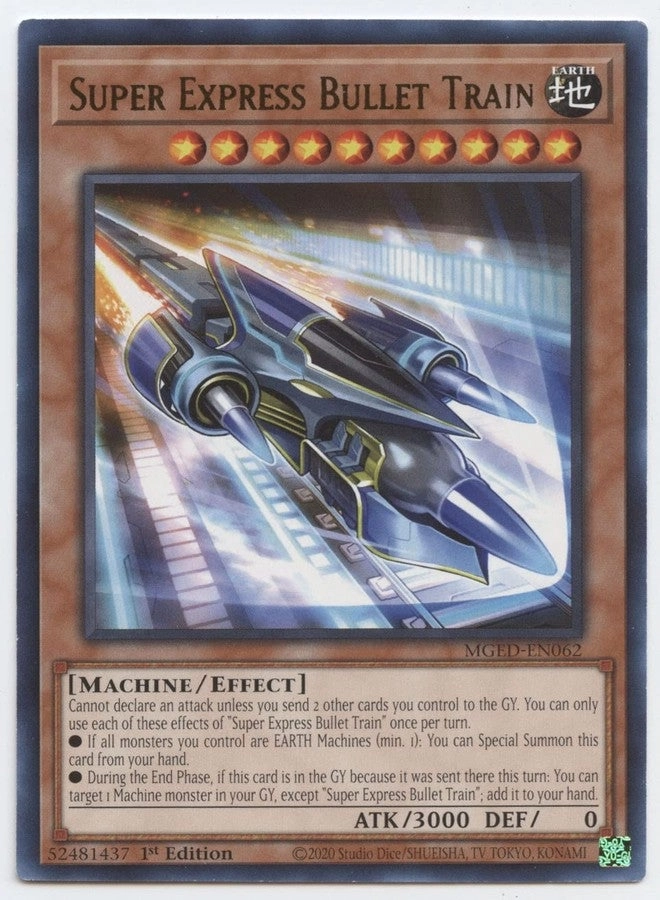 Yu-Gi-Oh! Super Express Bullet Train MGED-EN062 - 1st Edition