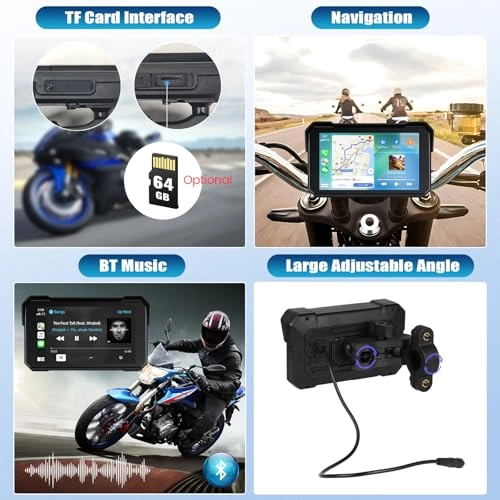 Moto GPS - 5" Touch Screen IP68 12V