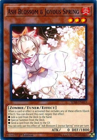 Konami Ash Blossom & Joyous Spring SDSB-EN019 - 1st Edition