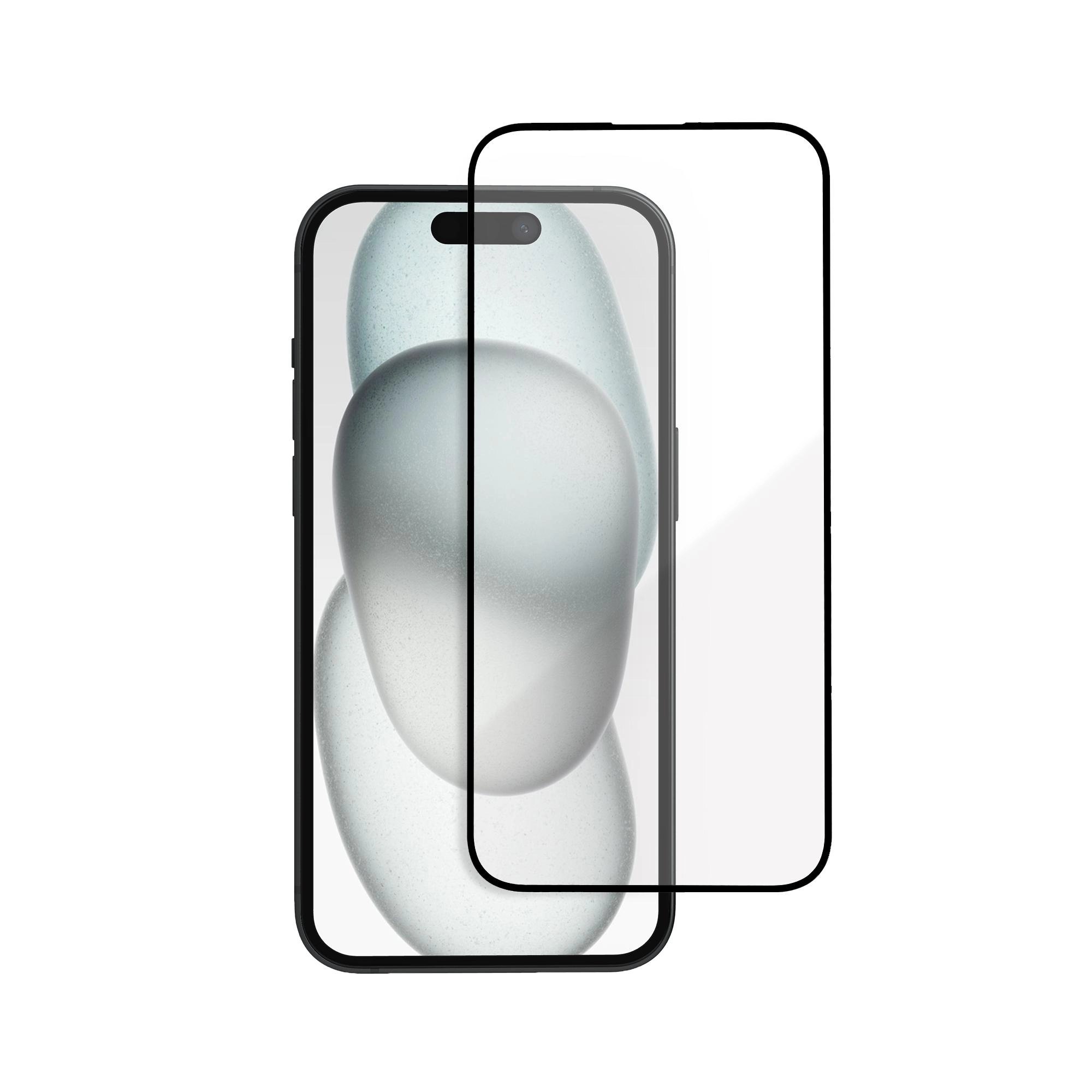 Anti-Impact Tempered Glass Screen Protector for iPhone 15 Pro Max