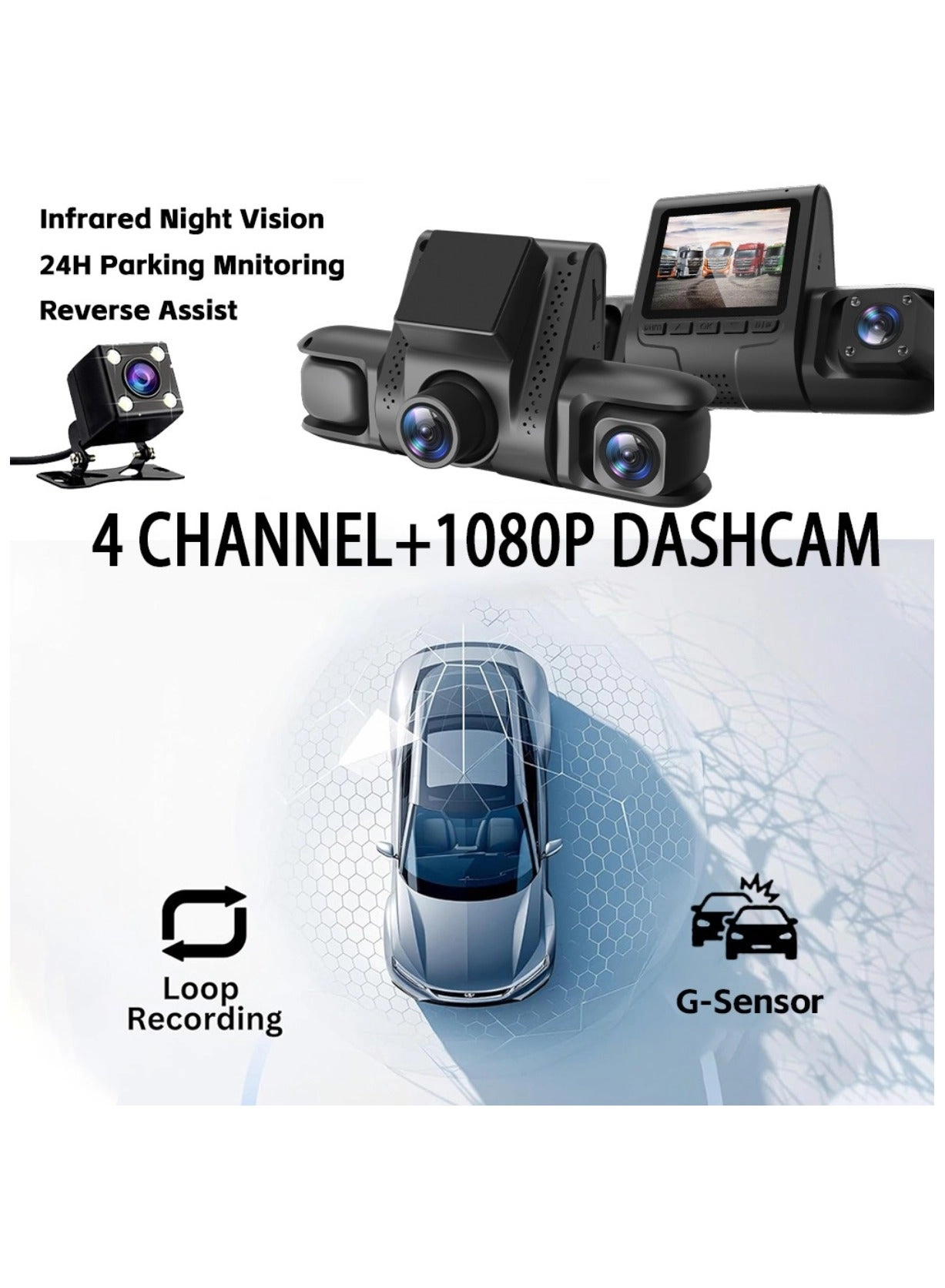 Dash Cam 1080P