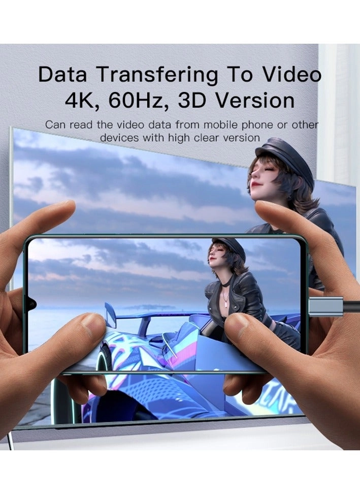 HM10 USB-C to HDMI Extension Cable