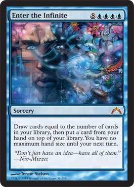 Magic: the Gathering Enter the Infinite - 34 Blue Sorcery