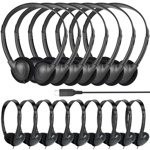 Type C Headphones Wired Headphone 20 Pack