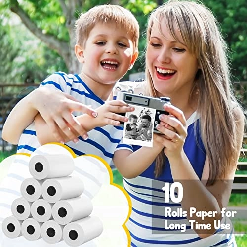 Camera Print Paper - 10 Rolls 2.2"