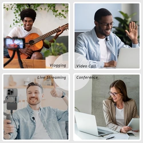 Type-C Wired Lavalier Microphone USB Microphone