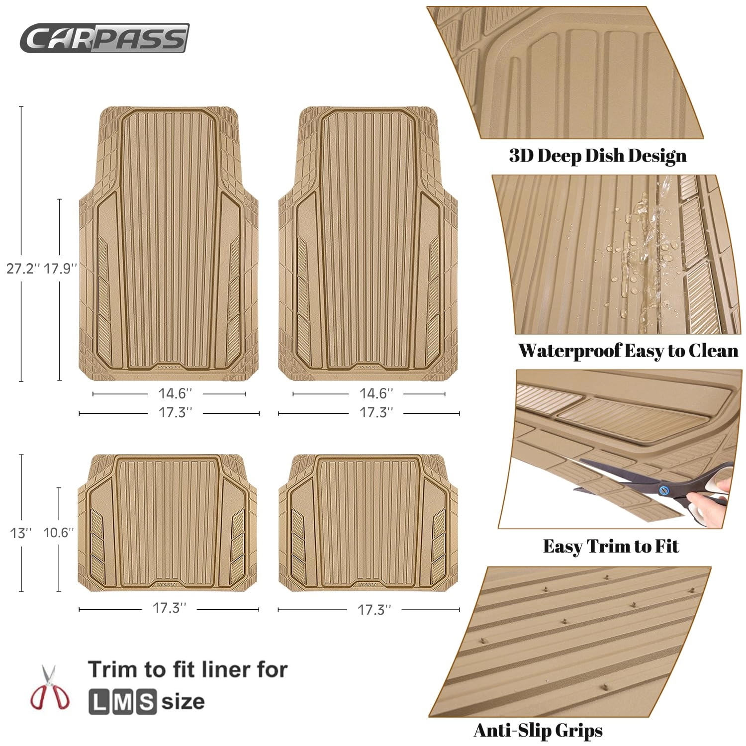 JD067S-PK0-4P-V5 - Heavy Duty All-Weather 4 Piece