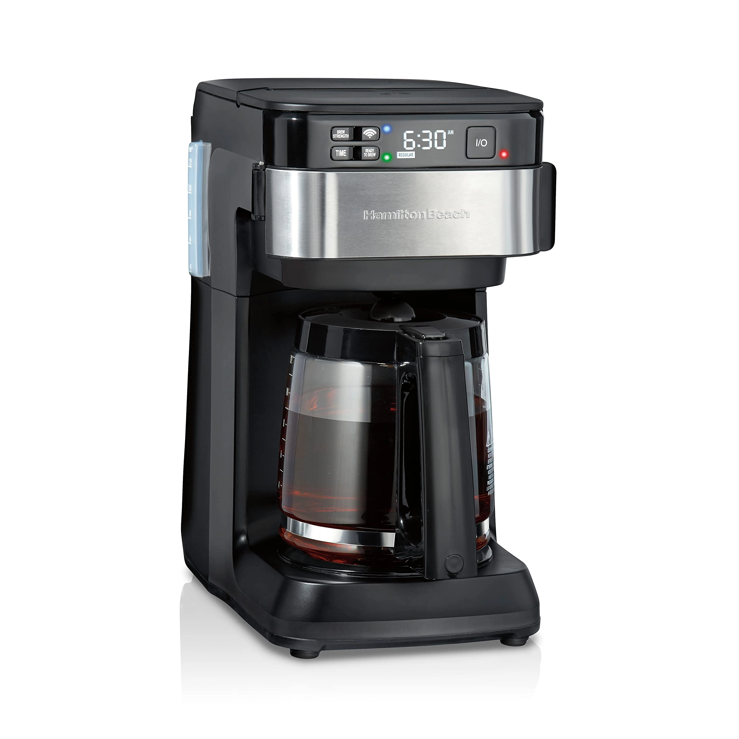 Hamilton Beach 49350R - Works with Alexa 12 Cup