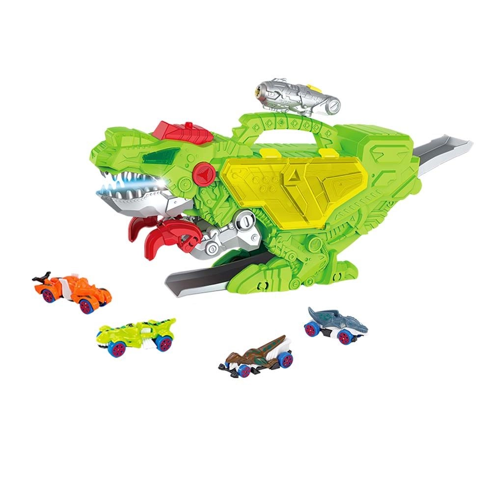 Dinosaur rail car - Green 5+ sound & light