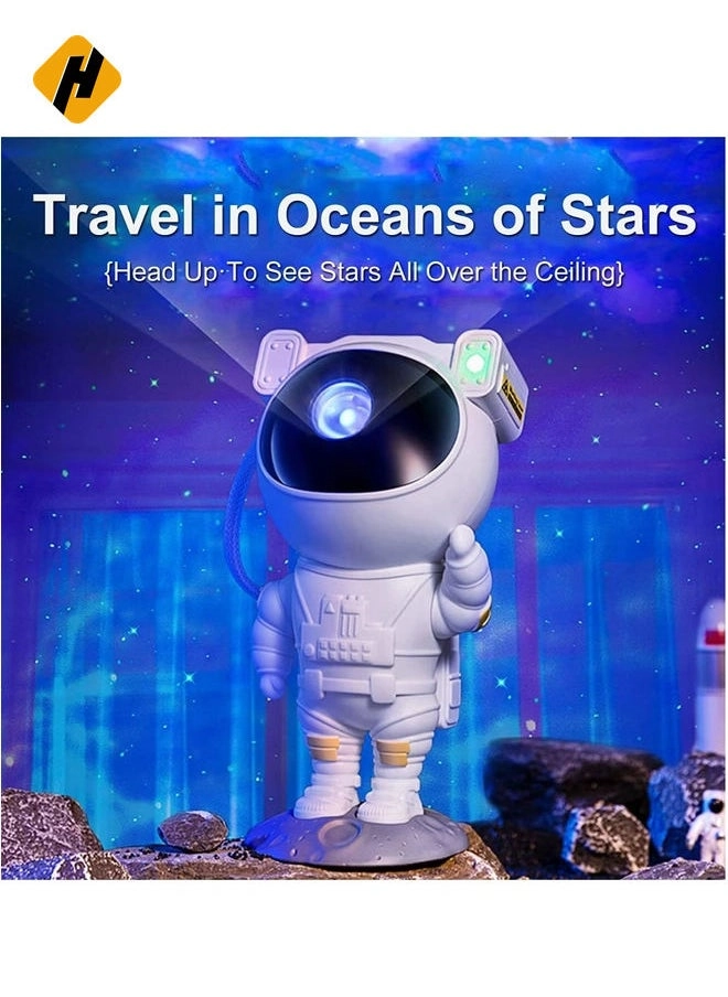 Starry Night Light Projector - LED Remote Control Adjustable Head Angle