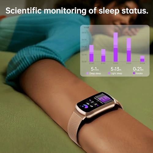 H95 - 1.47 Inches HD display 24/7 Heart Rate Blood Oxygen