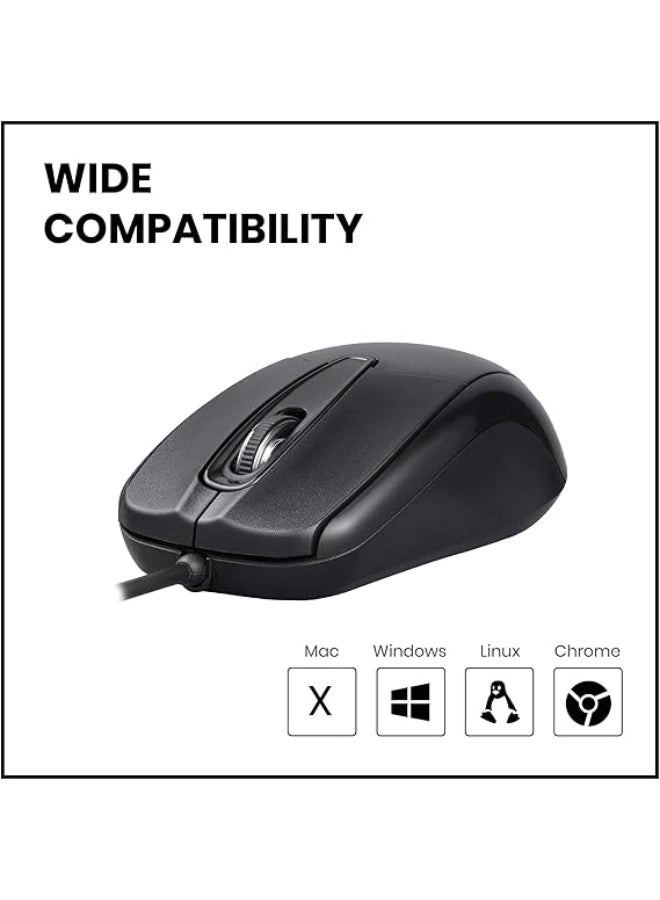 PERIMICE-209 3-Button Optical Mouse - USB