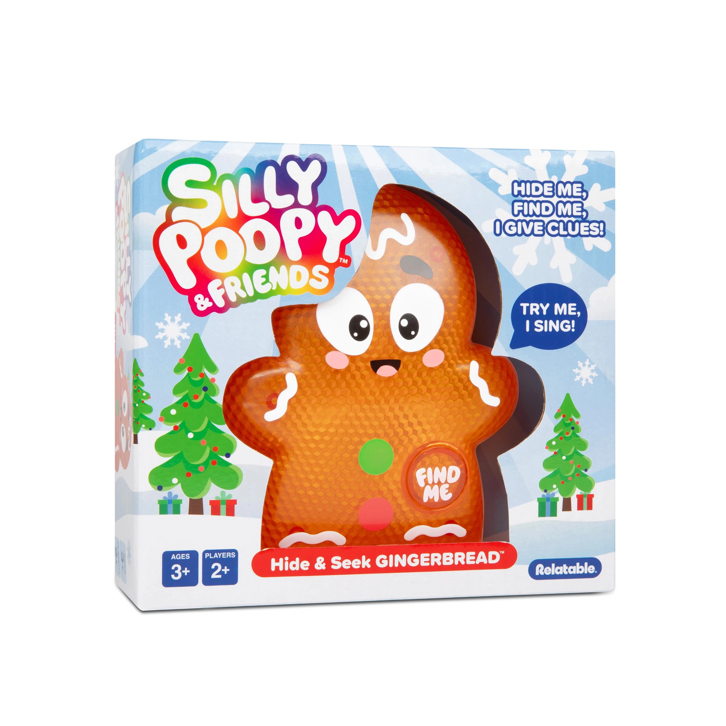 What Do You Meme? Silly Poopy & Friends Hide & Seek Gingerbread - 3-5 years