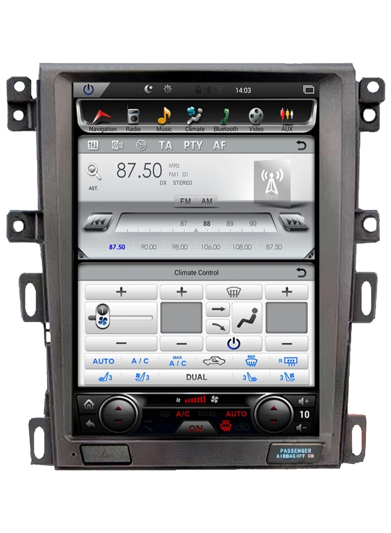 Uk master Ford Edge - 12.1" HD IPS 4GB RAM 32 GB