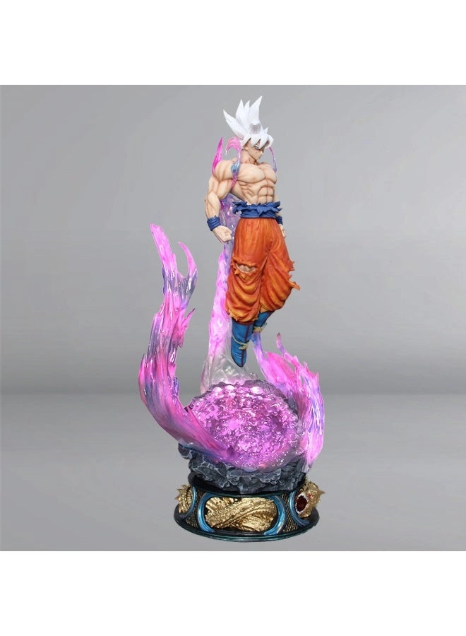 Ultra Instinct White-Haired Goku - Dragon Ball (25 cm) (QQ0717)