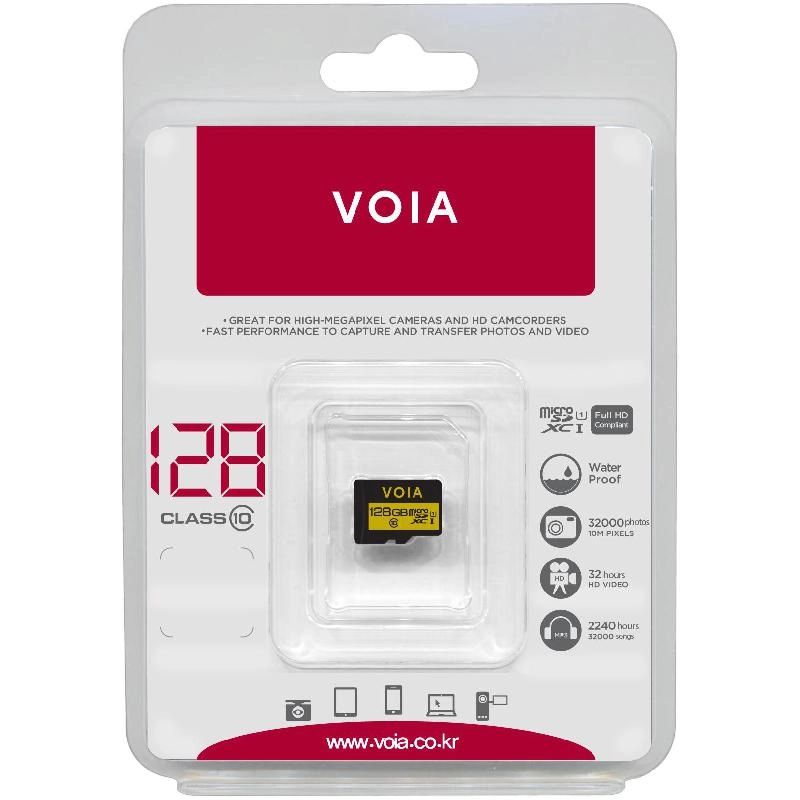 VOIA MicroSDXC - 128GB Bundle