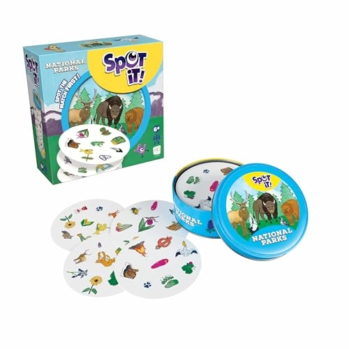 Spot It! National Parks - 56 Count Ages 4+ English