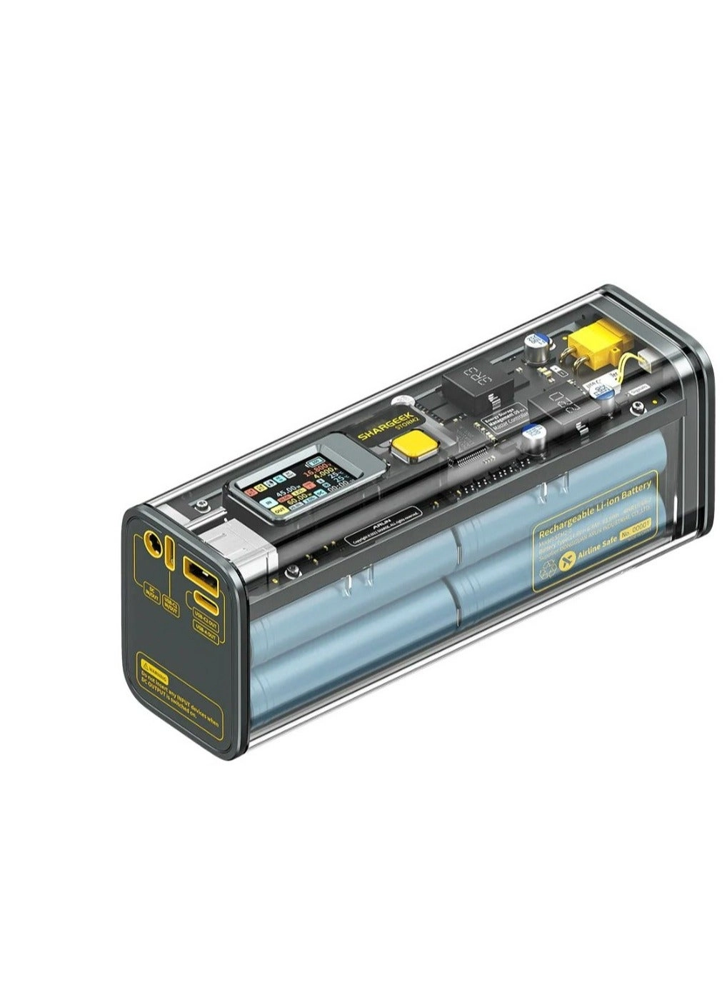 Shargeek Storm² - 25600mAh 100W Fast-Charging 1x USB-A 2x USB-C