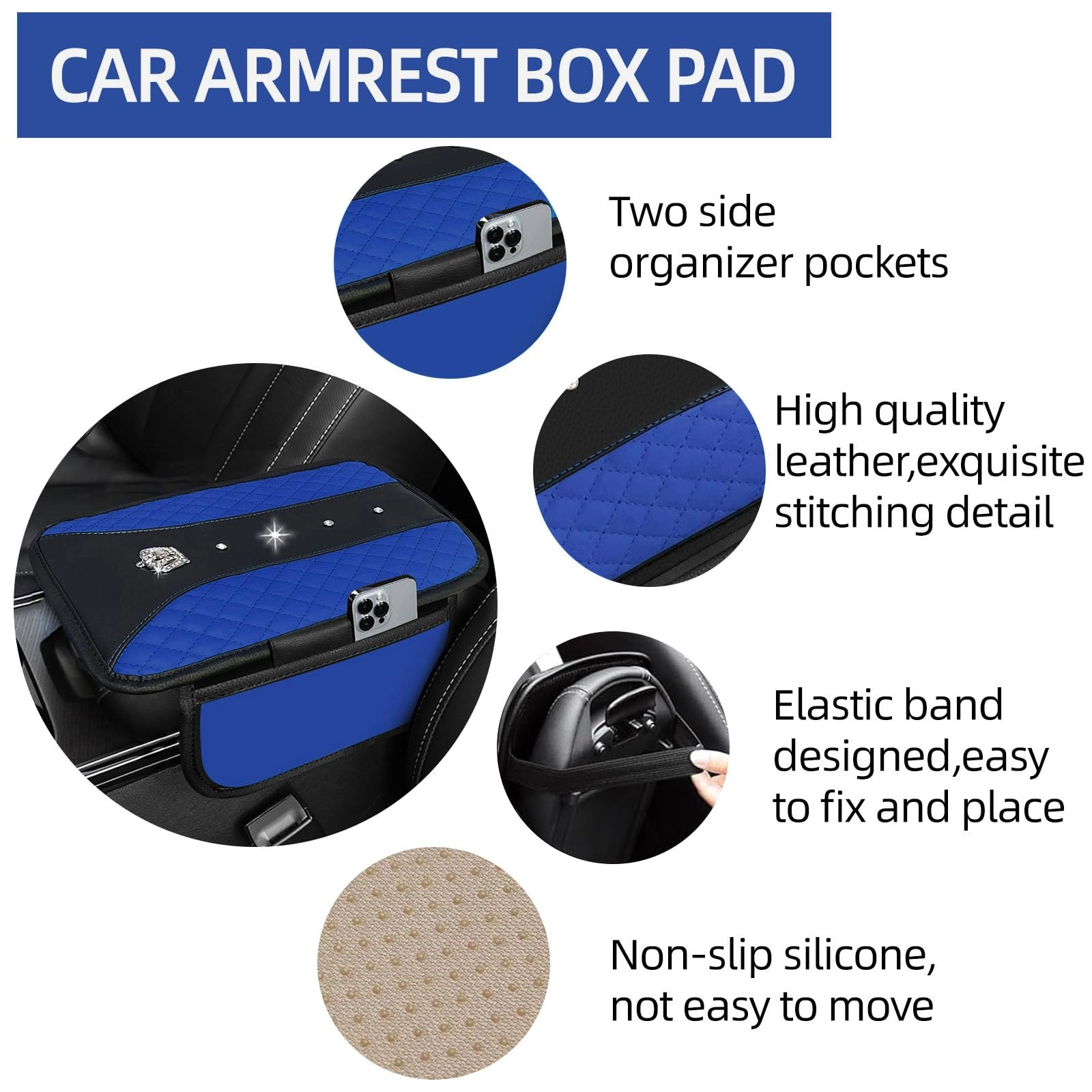 Bling Car Accessories Set