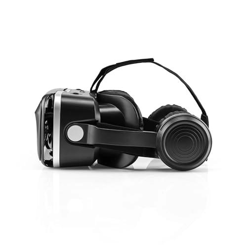 3D Virtual Reality Headset - Built-in Headphones Remote Controller
