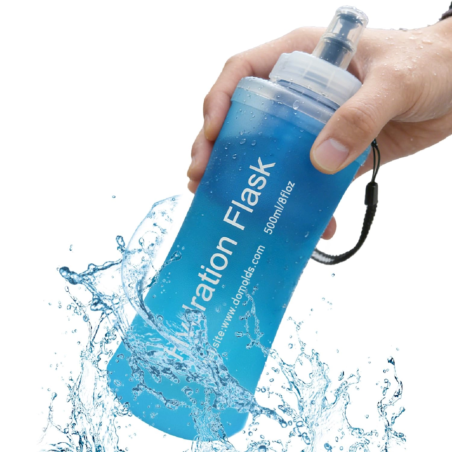 Axen Collapsible Water Bottle Filter 500 ml