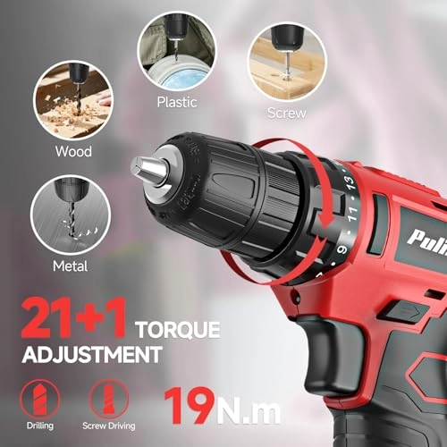 149 Pcs Home Drill Set - 1300mAh 12 Volts
