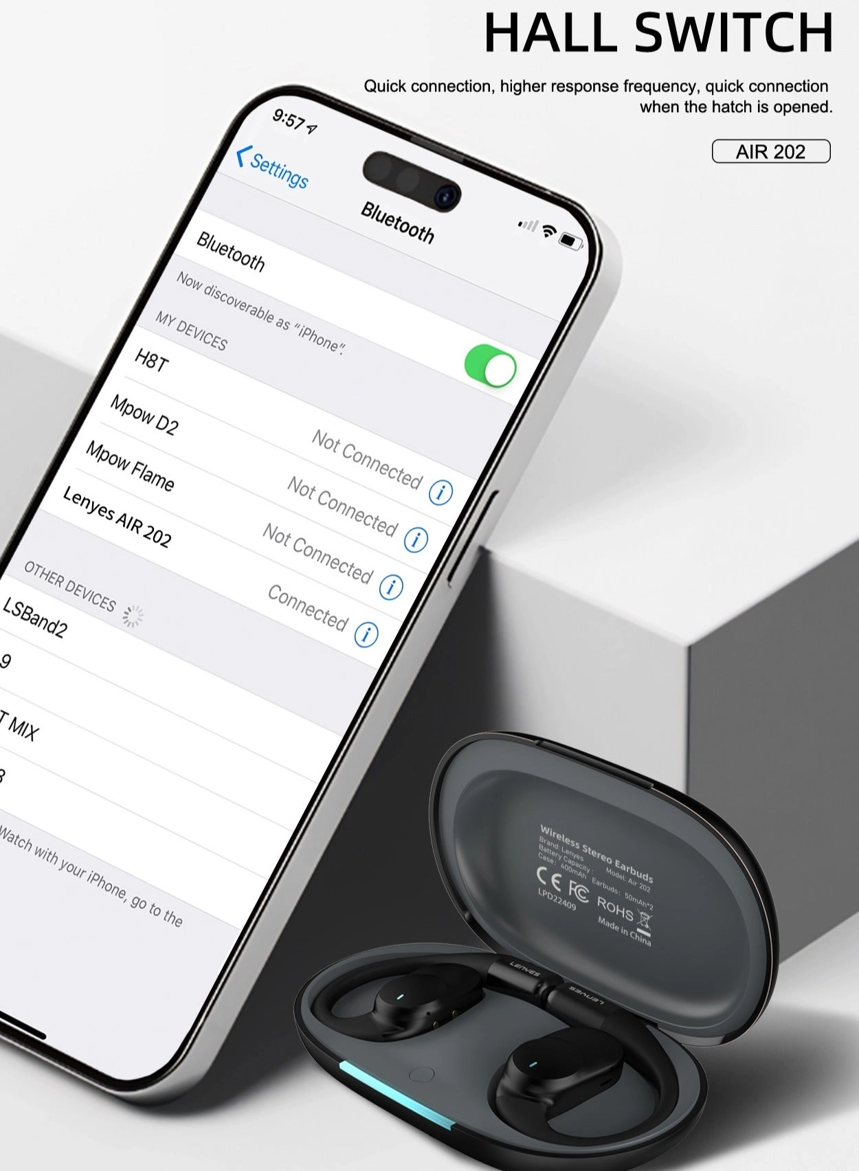 AIR202 Wireless Headphone