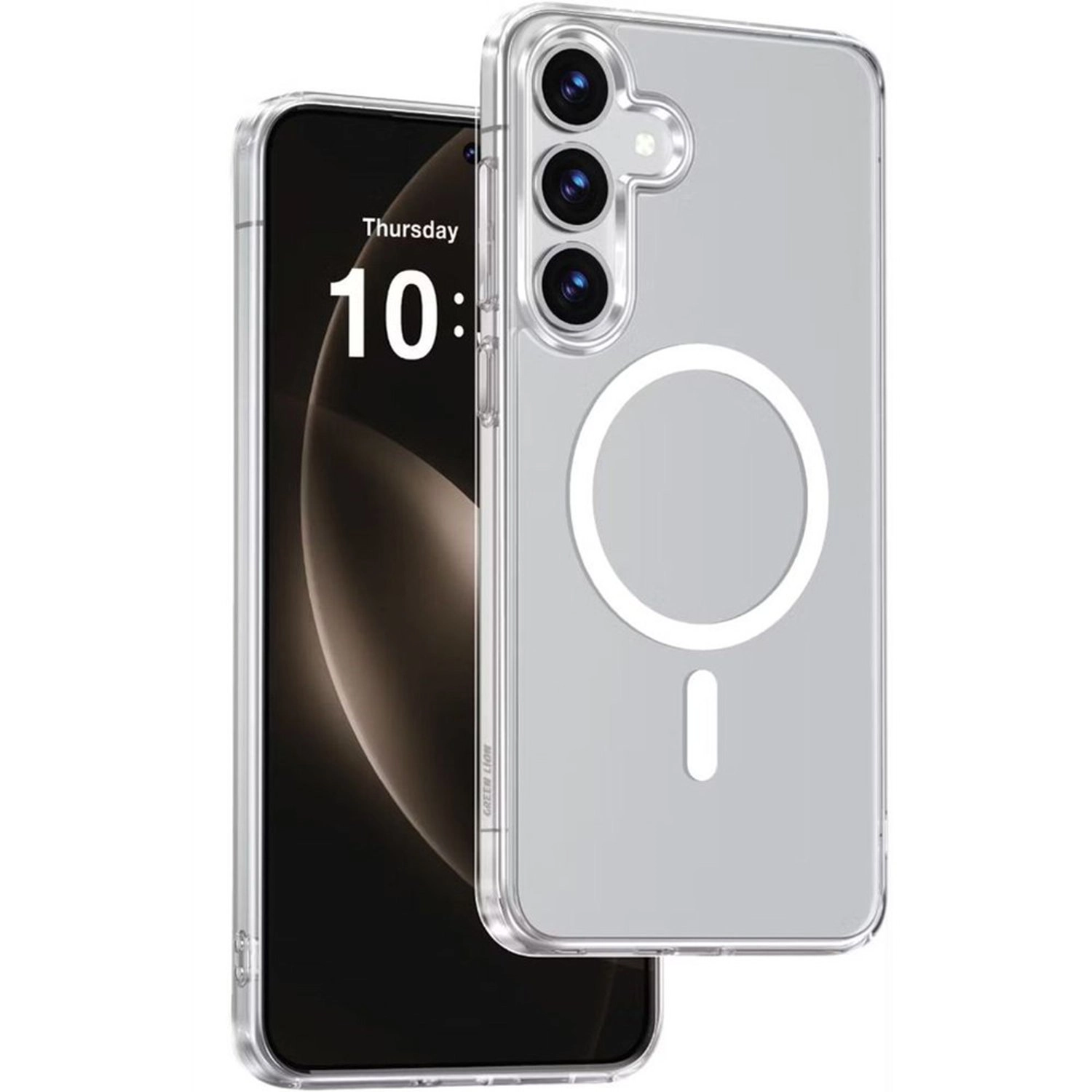 GREEN LION Crystal Clear Case for Samsung Galaxy S25 Plus