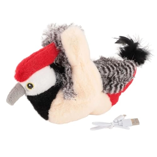 GOTOTOP Flapping Bird Cat Toy - 500mAh Battery