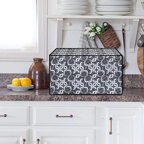 Microwave Oven Cover - 20 Liters Multicolor