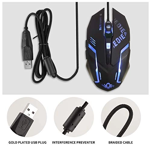 Wired Gaming Mouse - USB
