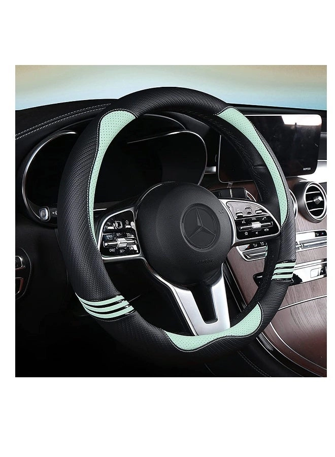 Steering Wheel Cover - Universal Fit 14.5 15 inches Fruit Green