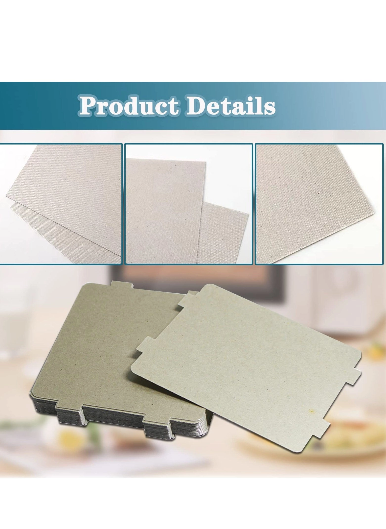 Mica Slice - 6 Sheets 108×99mm