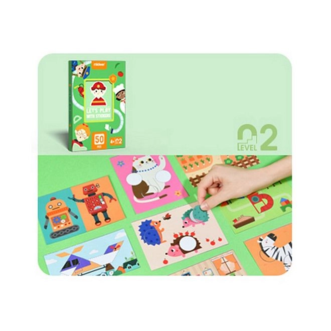 Let's Play With Stickers Sticker Book Level 2