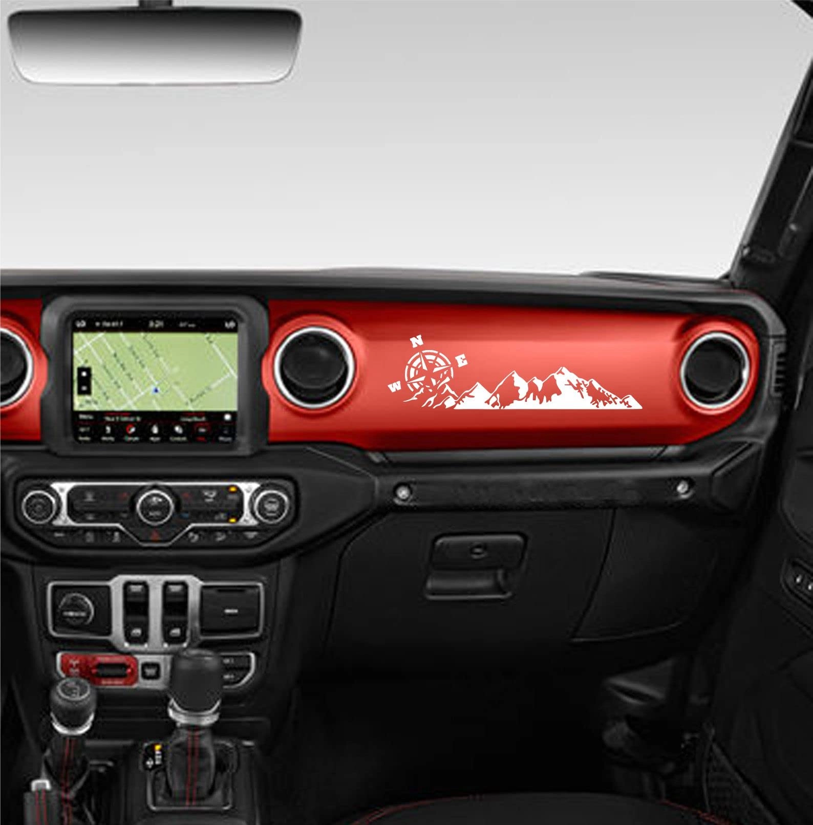 Car Dashboard Stickers