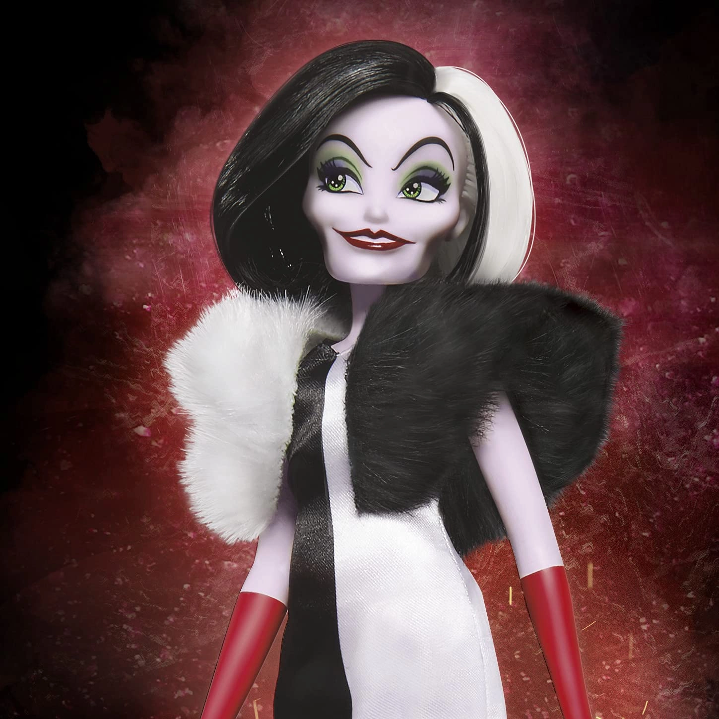 Cruella De Vil Fashion Doll - 11-inch Plastic Ages 5+