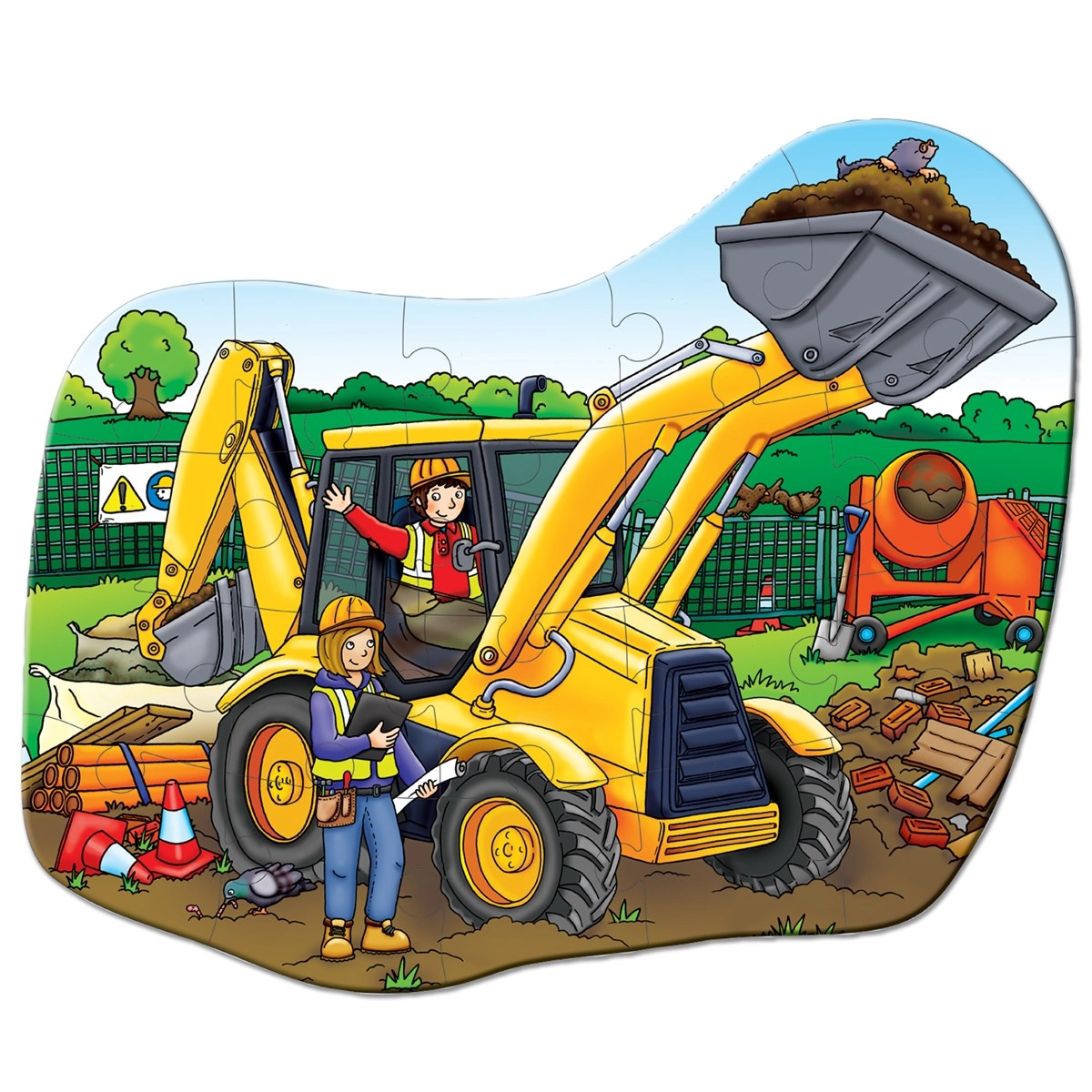 Big Digger Jigsaw - Suitable for 3 years to 6 years