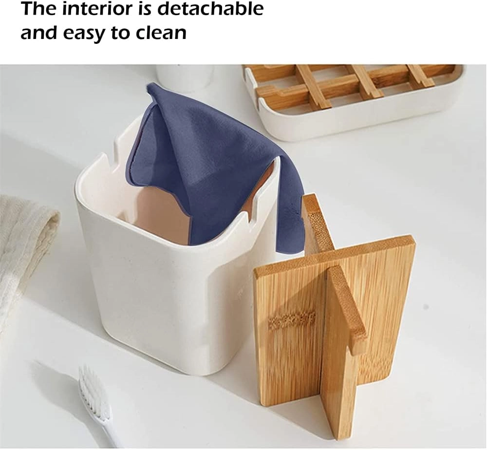 Bamboo Toothbrush Holder