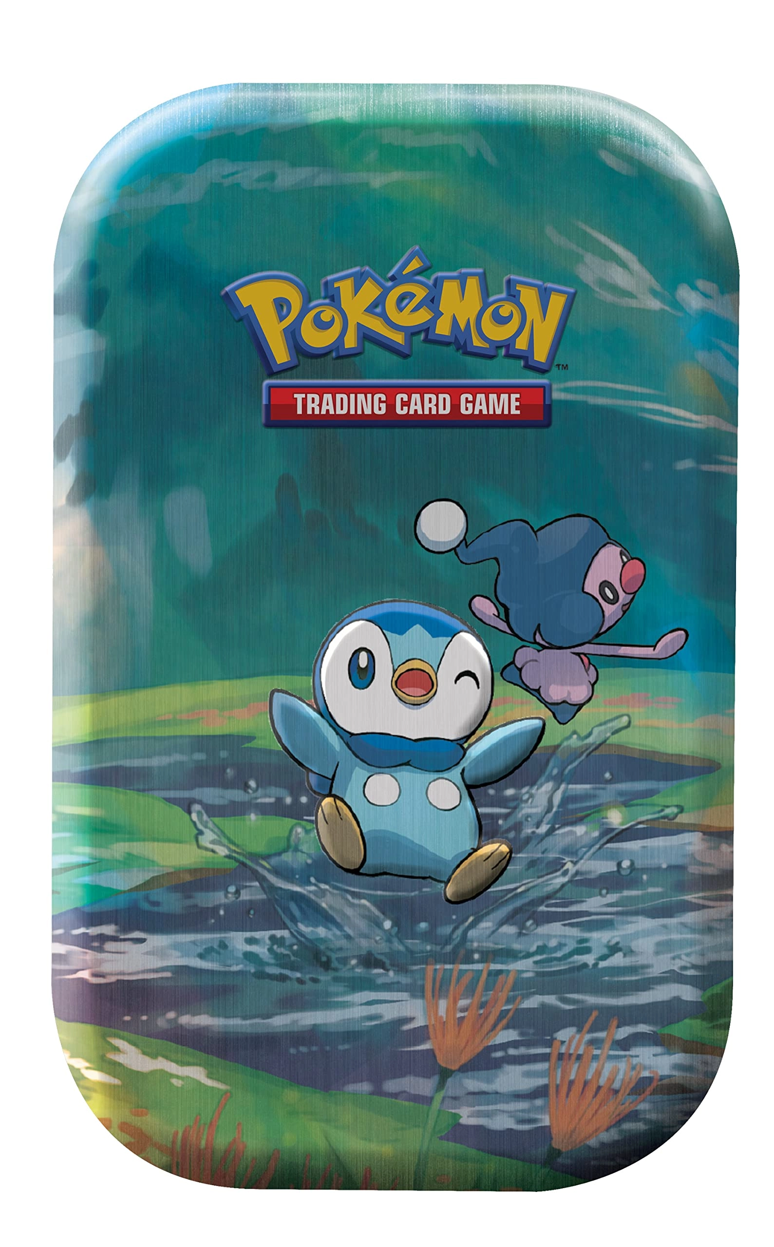 The Pokémon Company International Sinnoh Stars Mini Tin - Piplup Mr Mime 2 Booster Packs 1 Art Card