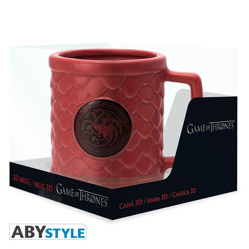 Game of Thrones Targaryen Mug - 3D