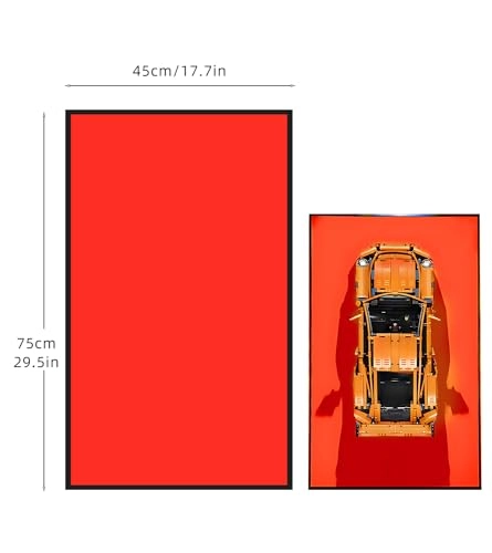 Wall Bulletin Board for Lego Technic Porsche 911 GT3 RS (42056) - 75 x 45 cm