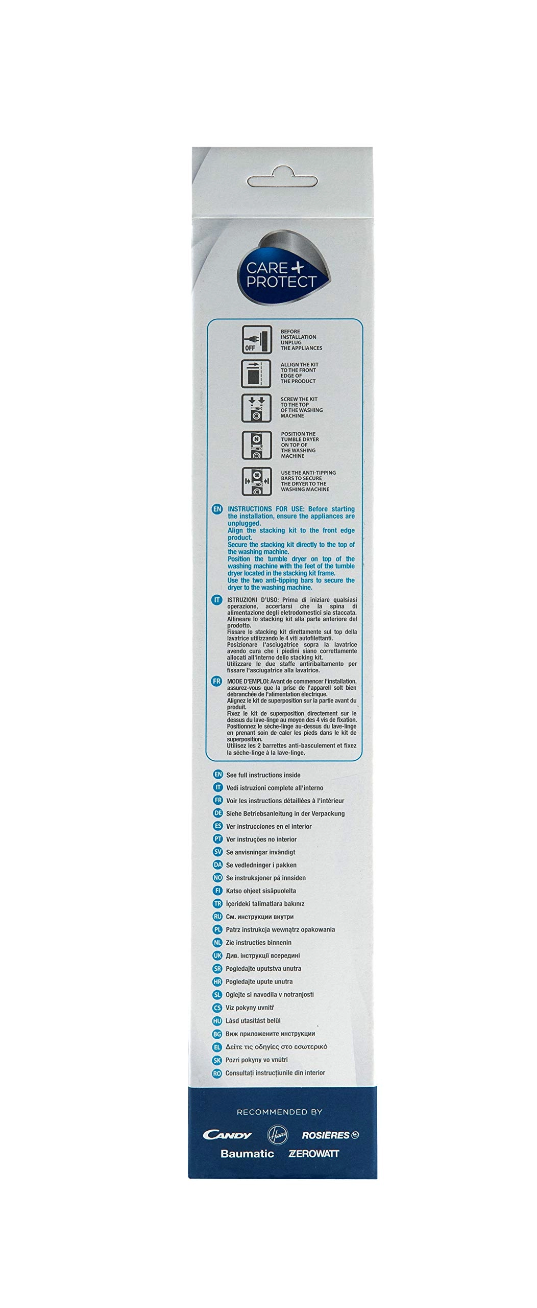 Slim Stacking Kit - White