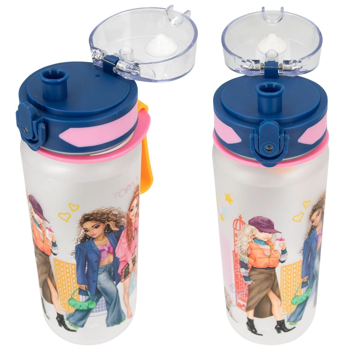 City Girls Water Bottle Flip-top Lid Tritan 700 ml