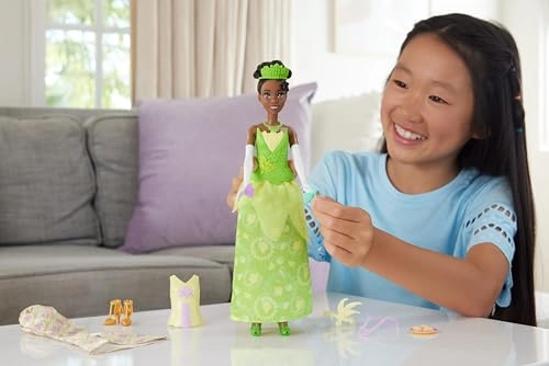 Tiana Fashion Doll - 2-in-1 9 Accessories Ages 3+