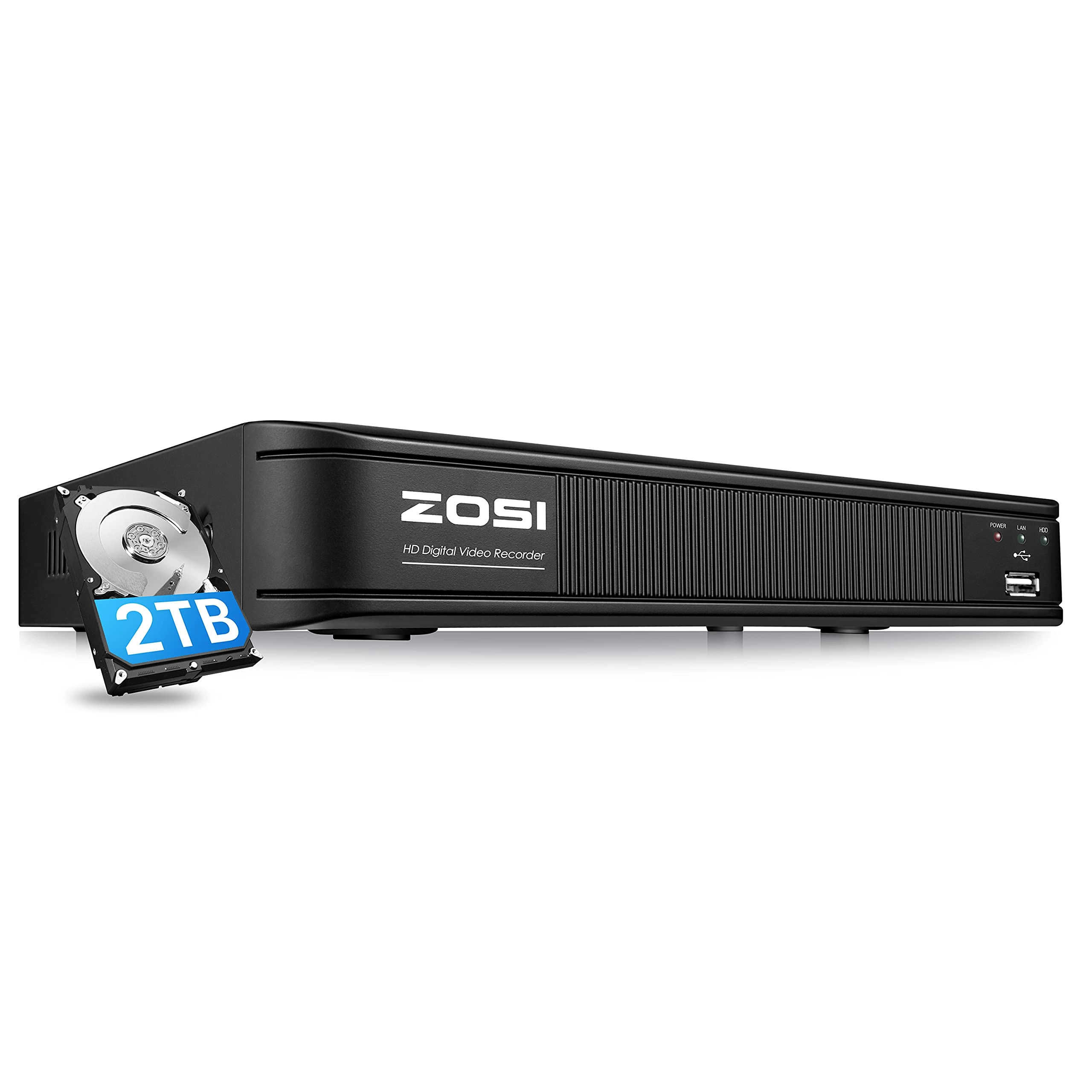 1080p DVR Recorder - 2000 GB 8 Channel