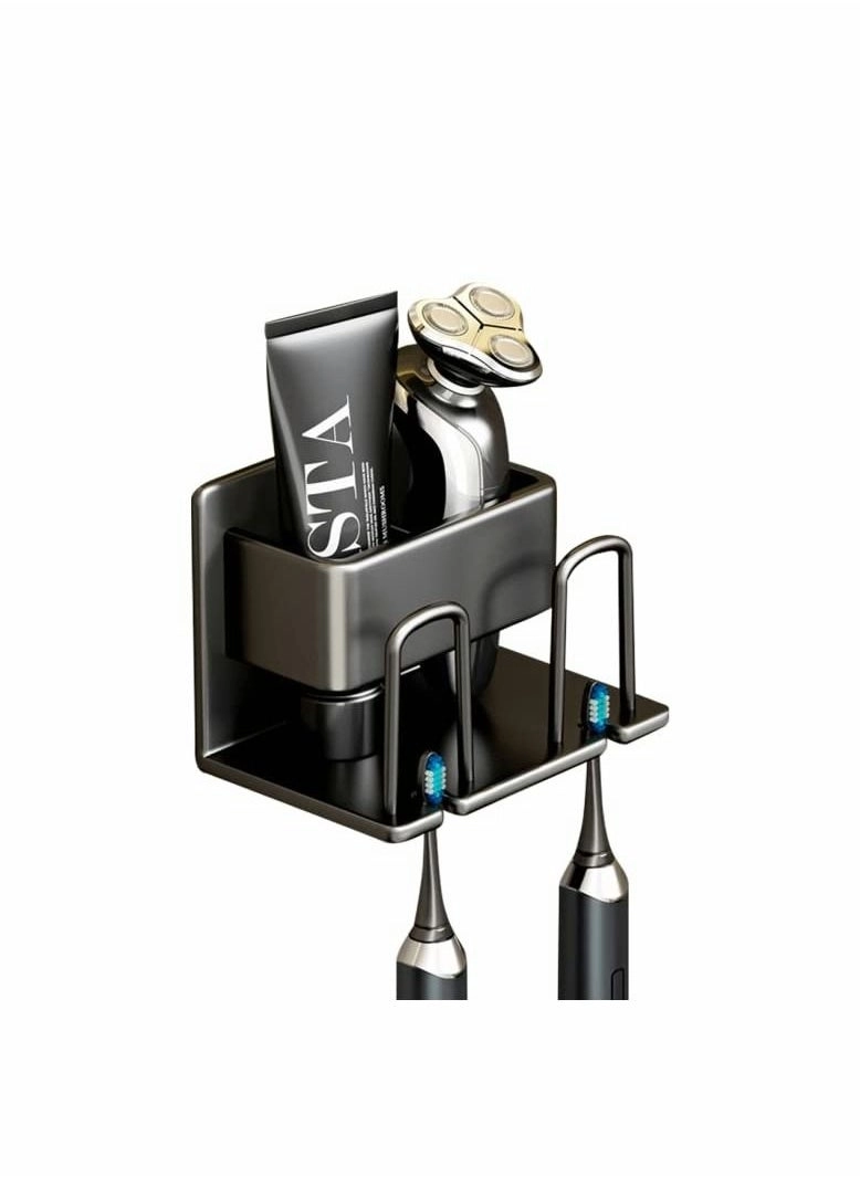 Wall Mount Toothbrush Holder - 3 Slots Wallmount / Countertop