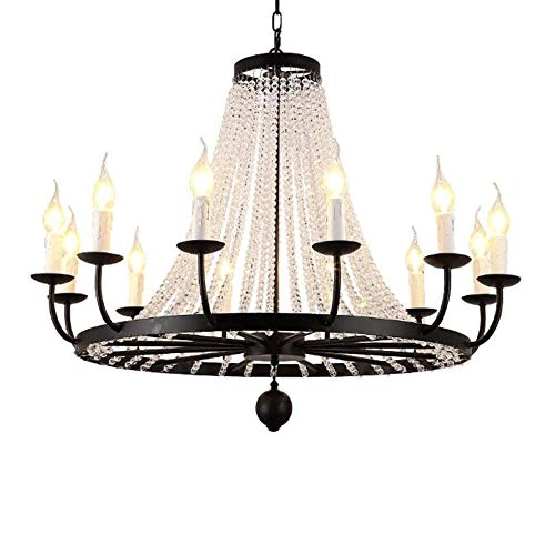 Luxury Iron Light French Crystal Chandelier