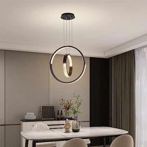 Double Ring Chandelier - Dimmable