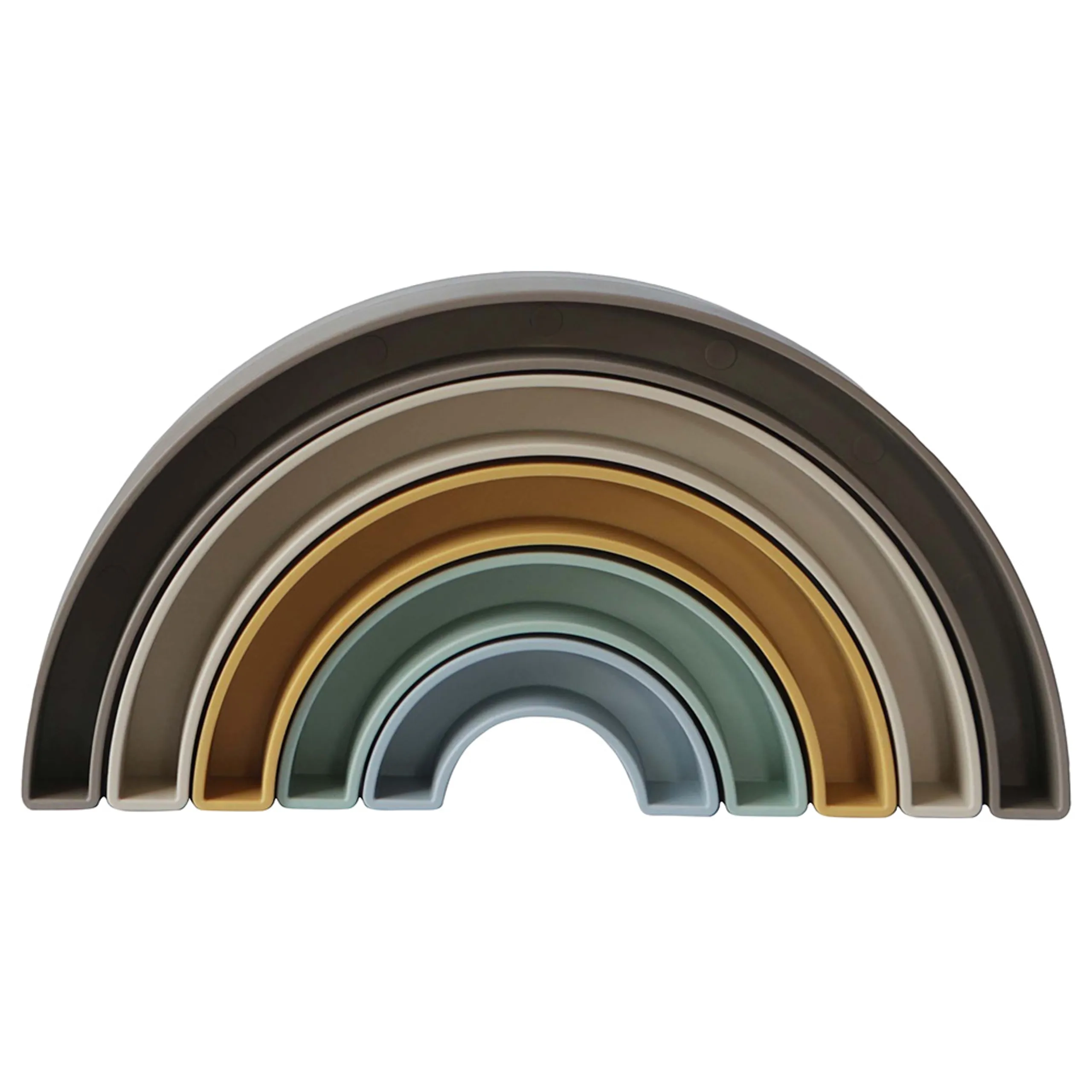 mushie Stacking Rings Toy - 6 months - 3 years 1 piece