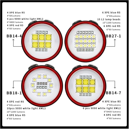 Underwater Diving Lights - 27 LED 100M IPX8